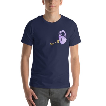 Unisex t-shirt (Golden Key)