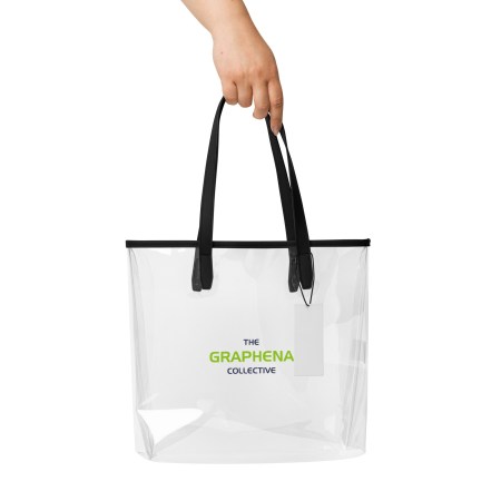 Clear tote bag